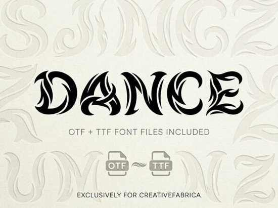Dance Font